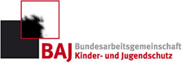 Bundesarbeitsgemeinschaft Kinder und Jugendschutz logo
