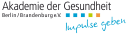 AKADEMIE DER GESUNDHEIT BERLIN/BRANDENBURG E.V. logo